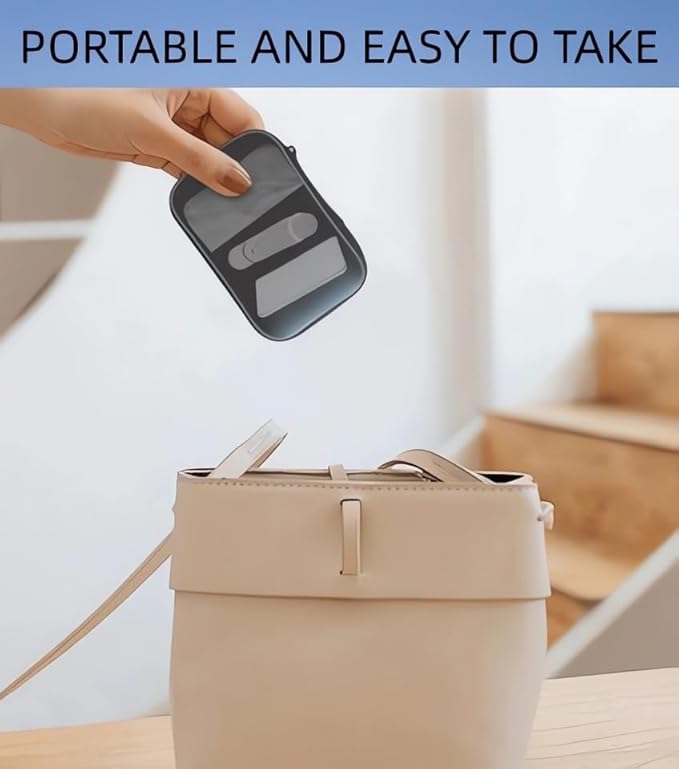 2024 Smartphone Camera Mirror Reflection Clip Kit -【New Version】 Smartphone Selfie Reflector, Adjustable Mobile Phone Reflection Camera Clip, Mirror Reflection Phone Clip for All Phones (1PC-White)