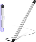 Stylus Pens with Pen Slot for Touch Screens, High Precision Capacitive Universal Stylus for iPad iPhone Tablets Samsung Galaxy All Touch Screen Devices (Purple)