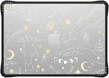CASETiFY Impact MacBook Air 13.6" (M2-M4) Case [Cushioned Impact Corners/Scratch-Resistant/Anti-Slip Grip] - Stargazing - Clear Black
