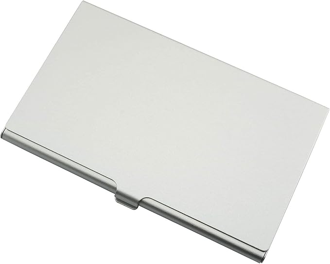 TAODAN Nano SIM Card Holder with Eject Pin,SIM Card Adapters Aluminum Alloy Storage Case Silver