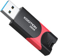 256 GB USB 3.0 Flash Drive KOOTION Flash Drive 3.0 Thumb Drive Retractable 256G Memory Stick USB Drive Jump Drive Rugged with LED Indicator for Data Storage and Transfer
