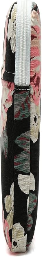 Canvaslove Laptop Sleeve Case Bag Cover with Pocket for MacBook Pro 16 and 16 inch HP Lenovo Dell ASUS Acer Notebook Computer (Pink Rose)