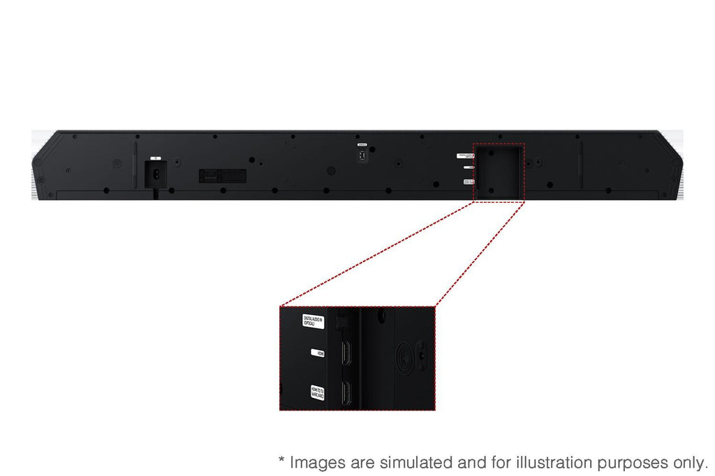 Samsung Q800F 5.1.2ch Q Series Soundbar + Subwoofer, Wireless Dolby Atmos, Q-Symphony, Game Mode Pro, Smart Integration (HW-Q800F, 2025)