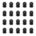 CGELE Cable Gland 20 Pack Plastic Waterproof Adjustable Connector 6-12mm PG13.5 Strain Relief Cord Connectors Joints Nylon with Gaskets