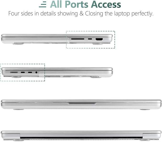 DONGKE for M4 MacBook Pro 16 Inch Case 2024 2023 2021 A3403 A3186 M3 A2991 M2 A2780 M1 A2485 Pro/Max Chip, Plastic Hard Shell Case & Keyboard Cover for Mac Pro 16 with Touch ID, Daisy Flowers