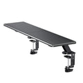 suptek Clamp-on 32 Inch Dual Monitor Desk Mount Riser Shelf Computer Stands for 2 Monitor,Laptop,Printer, Notebook,32.2” x 7.8” x 5.7”