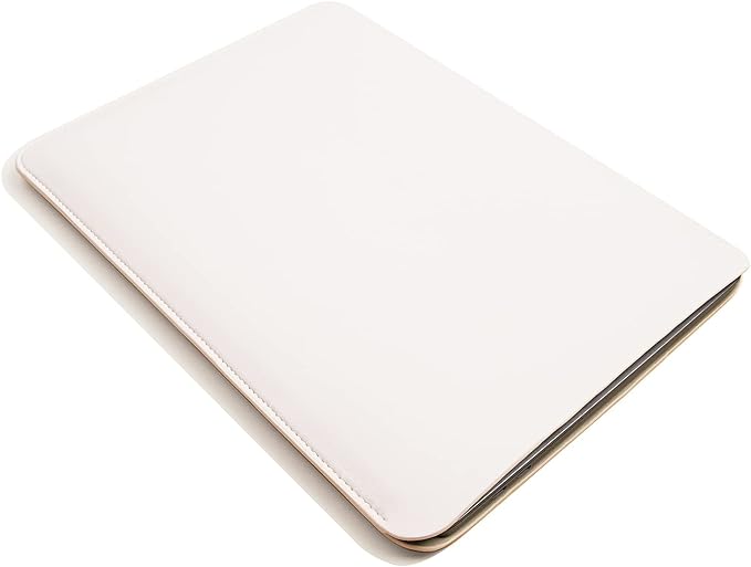 Slim Laptop Sleeve 13 Inch Compatible with New MacBook Air 13/ MacBook Pro 13 Color White
