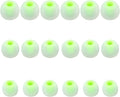 Earbud Replacement Tips Silicone Earbud Tips Earbud Covers Fit for in-Ear Headphones (Inner Hole 3.8mm -5.1mm) Earbud Rubber Tips Eartips 9 Pairs S/M/L
