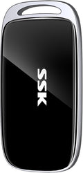 SSK 2TB SSD External Hard Drive, Portable SSD Drive up to 2000 MB/s, USB 3.2 Gen2X2 External Solid State Drives for iPhone 15/16 PRO、Mac、Phone OTG、Laptops with LED Indicator