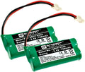Synergy Digital Cordless Phone Batteries, Works with AT&T EL52253 Cordless Phone, (Ni-MH, 2.4V, 750 mAh) Ultra Hi-Capacity, Combo-Pack Includes: 2 x SDCP-H334 Batteries