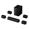 ULTIMEA 7.1CH Surround Sound System for TV, Soundbar with Dolby Atmos, 6.5" Wireless Subwoofer, APP Control, 4 Wired Surround Speakers, Peak Power 460W Soundbar for TV, Poseidon D80 (New 2026 Model)