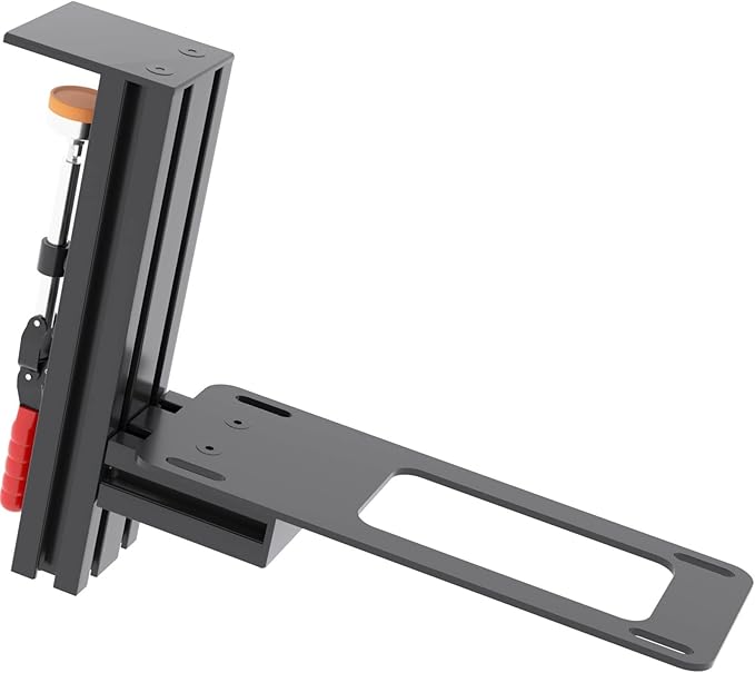 Meza Mount-Set of 2 Hotas Desk Mount for The Flight Sim Joystick Mount Compatible with Thrustmaster Warthog/WinWing Orion 2,Adjustable height and position Hotas Mount,Flight Joystick Mount