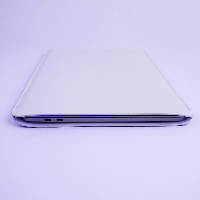 Laptop Sleeve 15 Inch Compatible with MacBook Pro 16 A2991 M3 A2780 A2485 A2141 MacBook Pro Retina 15 Color Light Purple
