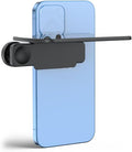 Mirror Effect Lens - Capture Stunning Reflections Instantly, Smartphone Camera Mirror Reflection Clip Kit, Mirror for Phone to Use Back Camera, for Travel Photography (Black)