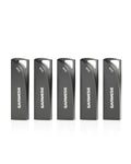 GARMESE Metal USB Flash Drive with Keychain Portable Memory Stick 32GB 5 Pack