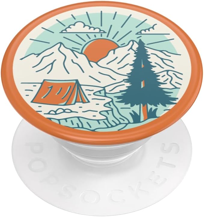 PopSockets Phone Grip with Expanding Kickstand, Adhesive Grip - Get Outside