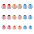 Earbud Tips Soft Silicone Earbuds Replacement Tips Fit for in-Ear Headphones(Inner Hole from 3.8mm - 4.2mm Earphones) 9 Pairs S/M/L