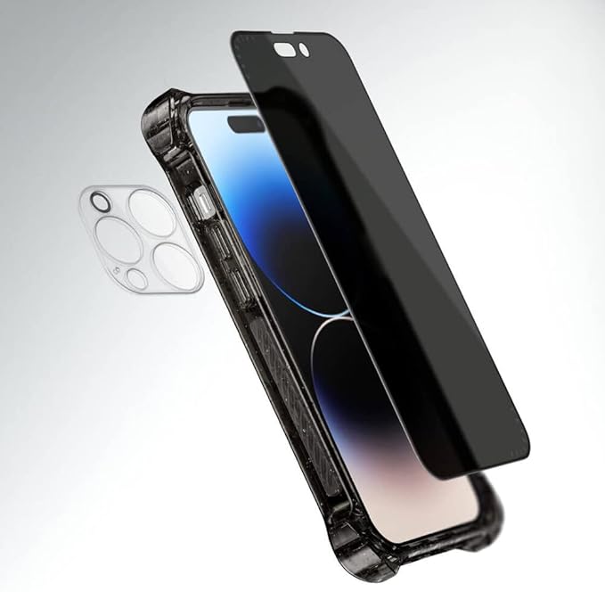 CASETiFY Impact Privacy Screen Protector [Tempered Glass] for iPhone 14 Pro Max