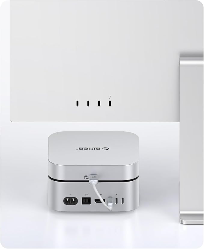 ORICO MiniMate Pro 4TB External SSD Compatibility with Mac mini M4, 40Gbps High Speed Trasmission, Portable Solid State Drive, M4Pro (4TB)