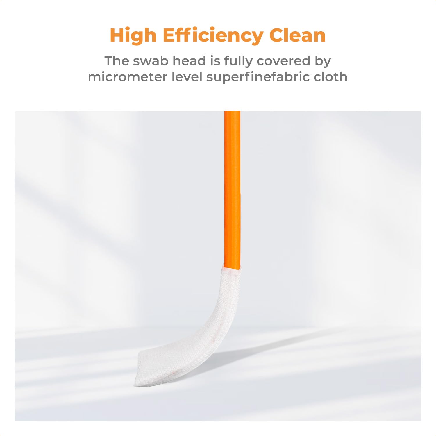 K&F CONCEPT Double Tipped 24mm Full Frame Sensor Cleaning Swab X14