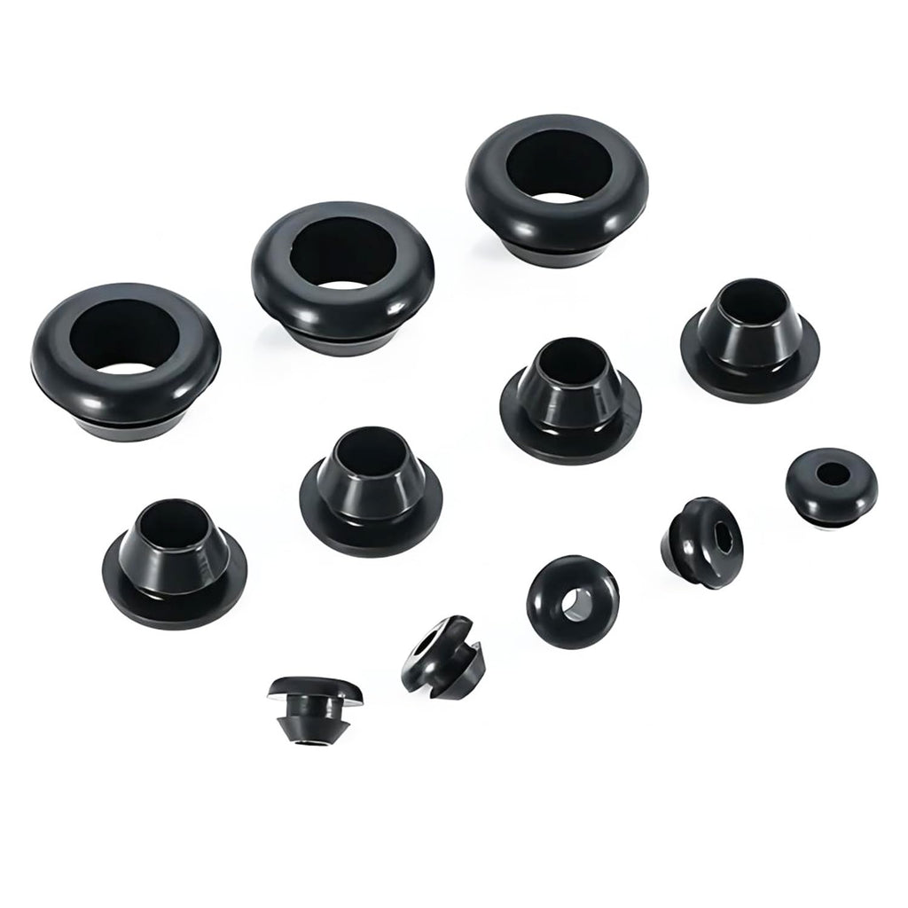 Qrity 20x Rubber Grommets ID 14mm Mount 17mm for Cable