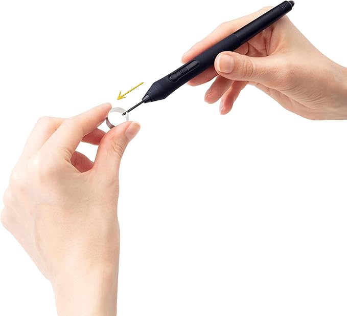 XENCELABS Standard Nibs, 10 Pack Replacement Pen Nibs for Digital Pen Tablet Stylus. Compatible: Pen Tablet Bundle, Bundle SE, Medium Standard, Small Standard