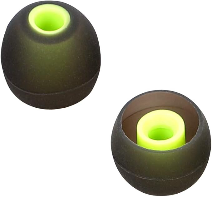 Earbud Silicone Ear Tips Replacement Earbuds Gels for Popular In-Ear Headphones Other Inner Hole 3.8mm - 5.1mm 9 Pairs S/M/L