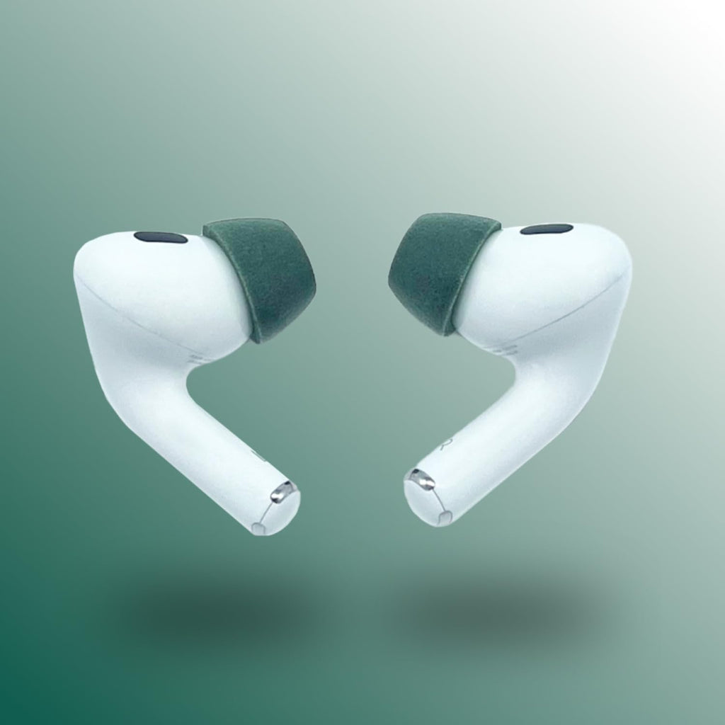 Comply Memory Foam Replacement Ear Tips, Green (S/M/L) (3 Pairs)