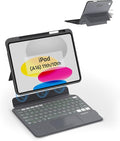 EIP Magnetix Keyboard Case for iPad (A16) 11th/10th Generation (2025/2022), with Patented Stylus Shortcuts, Protective, Adjustable Hinge Stand, Detachable Case, 7 Color Backlight
