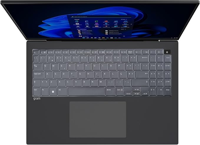 Keyboard Cover for 16" LG Gram 16Z90TP 16Z90T 16Z90S 16Z90SP 16T90SP 16Z90Q 16Z90P 16Z90R 16T90R 16Z90RS 16T90Q 16T90P Laptop, LG Gram 16 Pro Keyboard Skin Protector - TPU