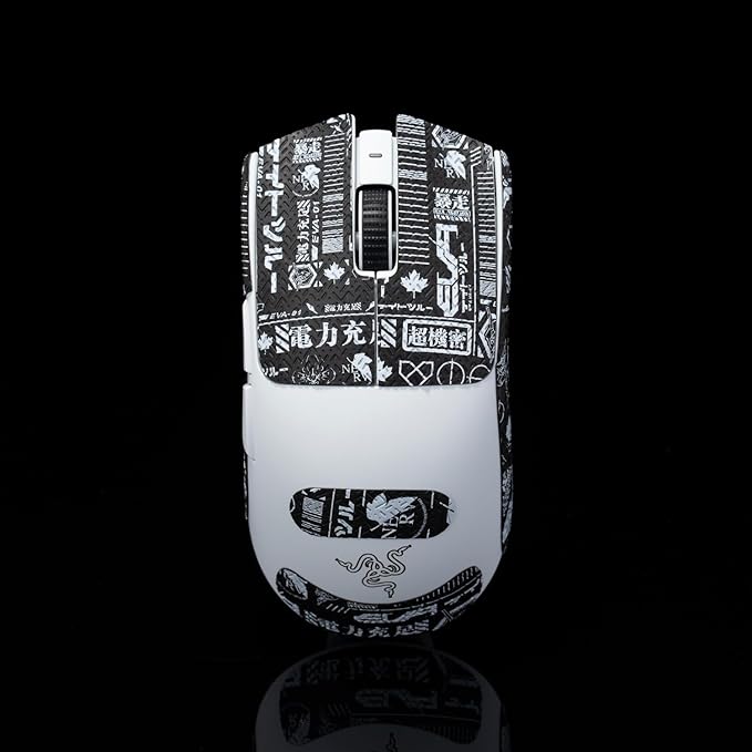 Grip Tape for Razer Viper V3 Pro - Anti-Slip,Enhanced Control, Sweat Resistance,Improves FPS Gaming Grip & Mouse Protection [Pre-Cut] EVA Black