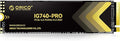 ORICO Industrial SSD 1TB M.2 NVMe SSD, PCIe 4.0 Drive with 7100MB/s Read Speed, Advanced Data Security and Innovative Heatsink, for Edge Computing, Industrial PC, Personal Laptop and PS5 - IG740PRO