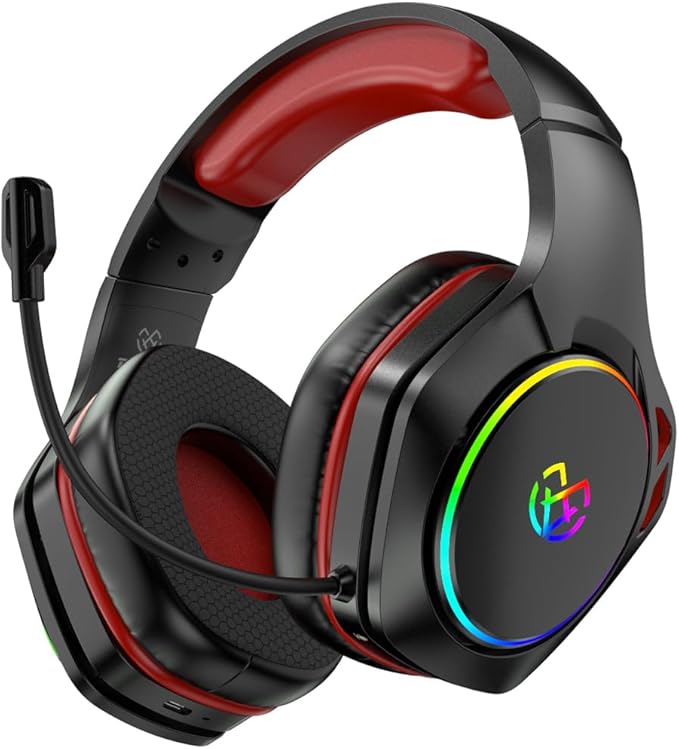 Tatybo Wireless Gaming Headset for PS5 PC, Dual Mode, Low Latency