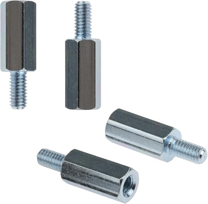 Kado Wall Mount Spacer Adapter Set for Desktop/Portable Monitor, 64pcs M4x14mm Hex Stainless Steel Standoff Spacer Screw Nut Bolt Motherboard Prototyping Accessories for PCB, Computer & Circuit Board