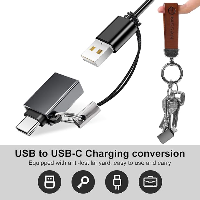 USB C to USB Adapter 10 Pack,USB C to USB A Adapter,Type C to USB Converter,USBC Adapters for MacBook,iMac,iPad,Samsung Galaxy S20+,Black and Grey