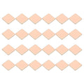 PATIKIL Copper Heatsink Pad Shims, 24 Pcs 15x15x1.2mm Copper Pad Shim IC Chipset GPU CPU Thermal Heatsink for Cooling Laptop Desktop Computer
