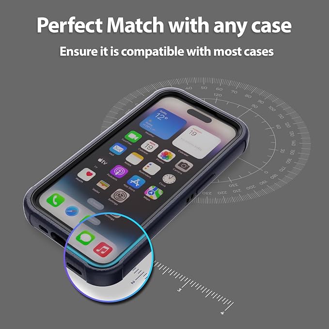 DOME GLASS Whitestone Screen Protector for iPhone 16 Series (iPhone 16 Pro)