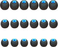 Silicone Replacement Earbud Tips Earbud Covers Fit for in-Ear Headphones (Inner Hole 3.8mm -5.1mm) Earbud Replacement Tips Earbud Rubber Tips 9 Pairs S/M/L