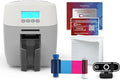 Bodno Magicard 600 Dual Sided ID Card Printer & Complete Supplies Package ID Software - Bronze Edition
