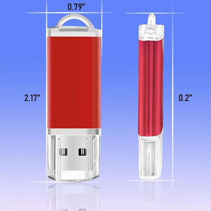USB Thumb Drive 4GB Flash Drive 50 Pack, Nicepicten FAT32 Memorias USB 2.0 Flash Drive Bulk 4GB Jump Drives Multiapck Memory Stick with 50PCS Lanyards (Mixcolor 50 Pack, 4 GB)
