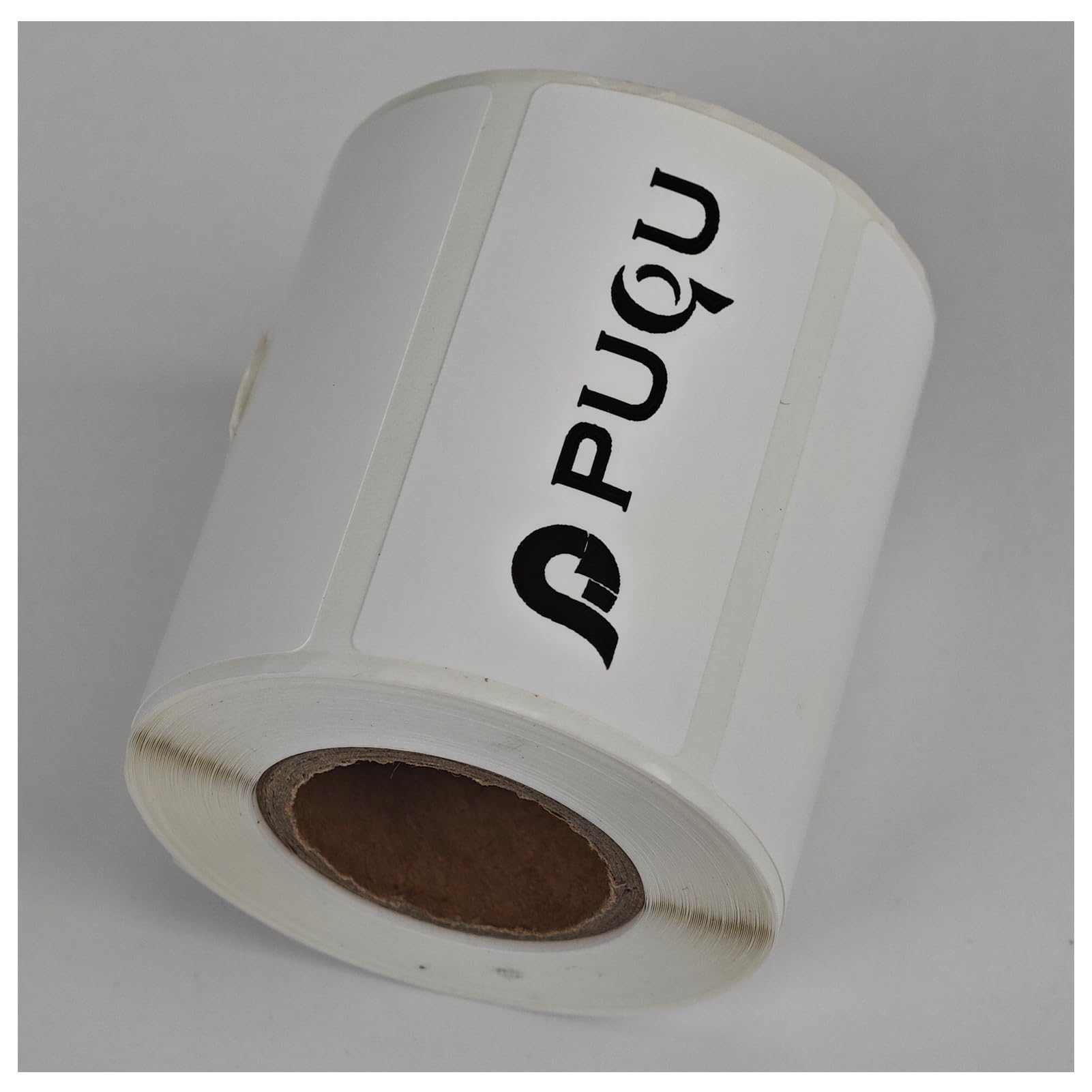 PUQU 30x15mm Direct Thermal Sticker Labels, Self-Adhesive All-Purpose Label Maker Tape, Compatible with AQ Series Label Printer, Refills Standard Laminated Office Labeling, 1 Roll of 400 Labels