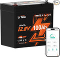 LiTime 12V 100Ah Xtra-Mini Bluetooth Small LiFePO4 Battery (2)