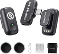 Hollyland Lark A1 Wireless Microphone for iPhone 15/16 & Android, 48kHz/24-bit, 3-Level Intelligent Noise Cancel, Magnetic Mini Microphone for YouTube, Podcast, Vlogging (Black, 2TX + USB-C RX)
