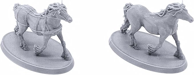 EnderToys Traveler's Camp I by Printable Scenery, 3D Printed Tabletop RPG Scenery and Wargame Terrain 28mm Miniatures