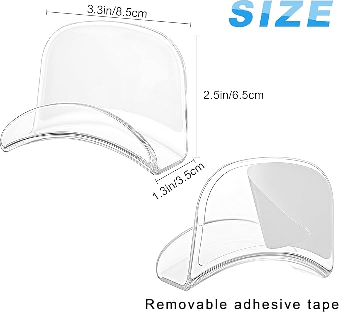 30 Pcs Headset Wall Holder Adhesive Gaming Headset Holder Hooks for Wall Mounting Strong Universal Hooks for Headsets, Game Pads, Hats, Closets, Doors(Clear)