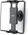 OHLPRO Tablet Wall Mount Holder for iPad, 360° Adjustable Swivel No-Drill 3M Adhesive Stand for Kitchen Compatible with 5-13 Inch Smartphones iPads Samsung Tab Fire HD Kindle & More Devices