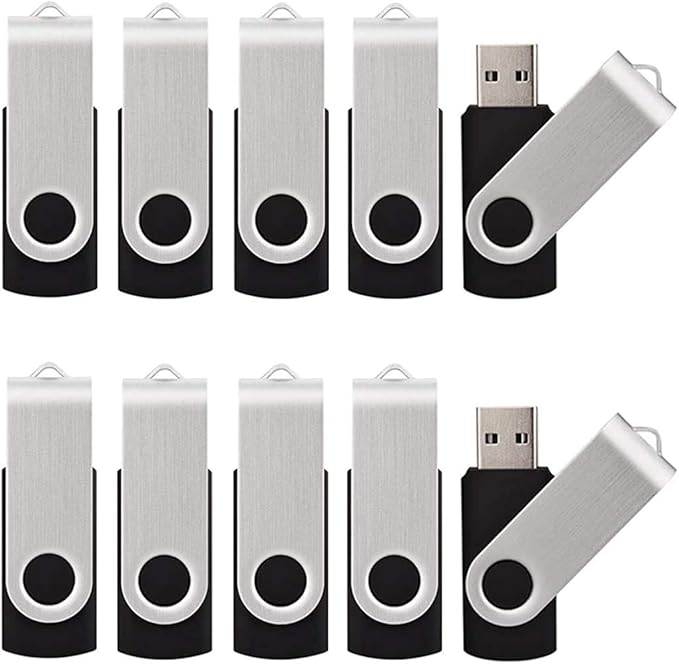 Kalsan 20 Pack USB 2.0 Flash Drives - 32GB Memory Stick