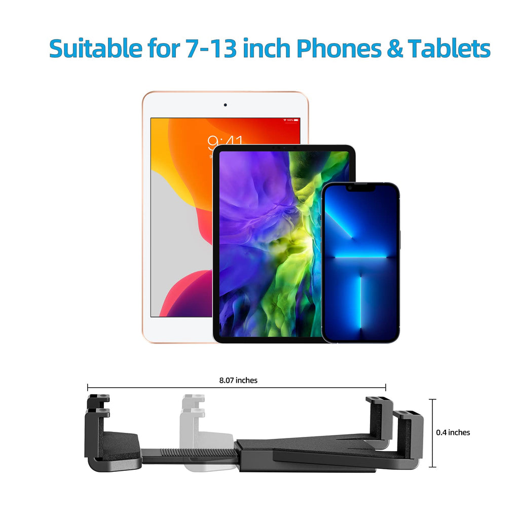 OHLPRO Tablet Holder for Truck, Heavy Duty Drill Base Tablet Car Mount for iPad, mini, Samsung Galaxy (7" - 11") for Dashboard, Desks, Tabletop, ipad Mount Great for Wall, Commercial Vehicles