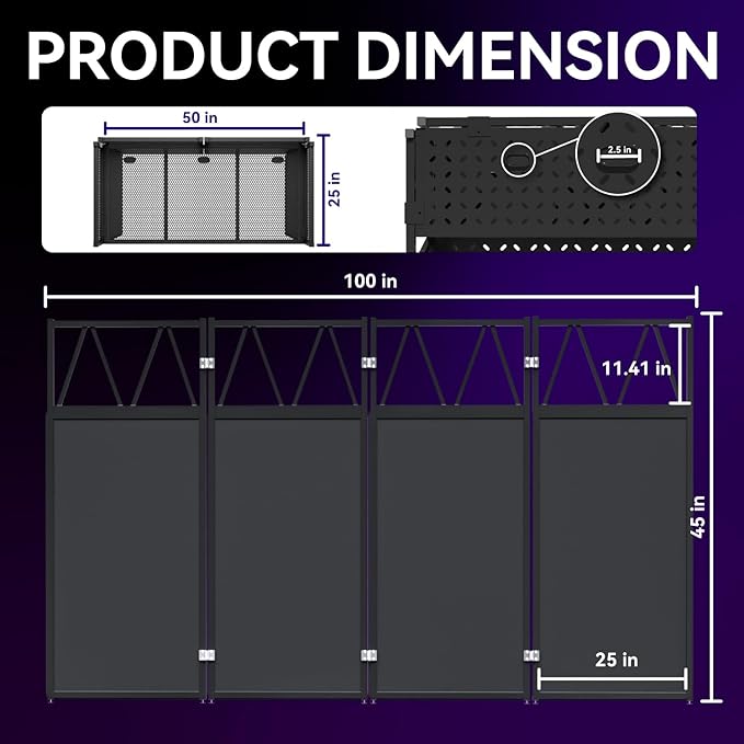 DJ Table Stand Portable booth Double Deck, Foldable DJ Stand Booth, Heavy-Duty Adjustable Height DJ Facade Booth, Easy to Assemble, Stylish, Convenient to Store and Transpor