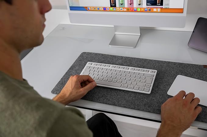 Cherry KW 7100 Mini BT for MAC Keyboard Compact Multi-Device Office with Mac Layout